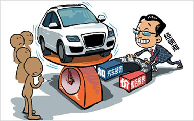汽车经销商加价提车