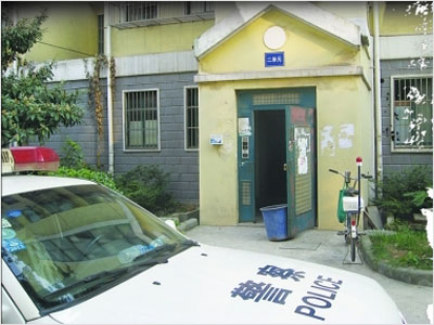 案发楼道 案发楼道