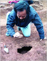 勘察盗墓现场